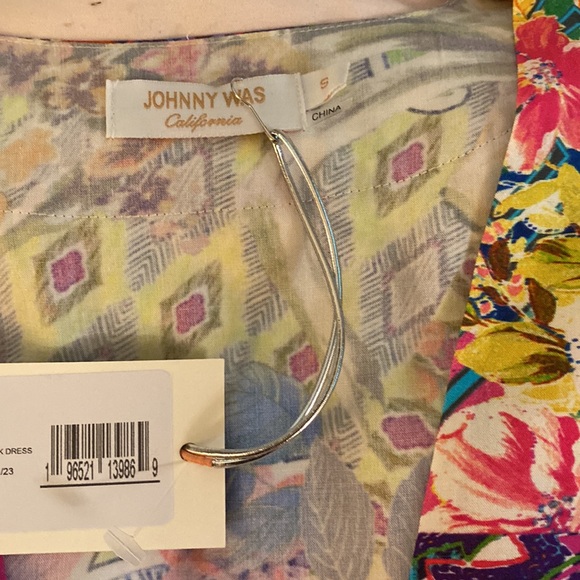 Johnny was patchwork midi dress - Picture 2 of 3